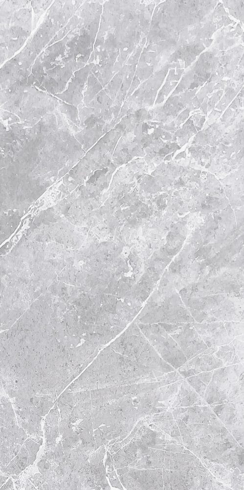 Polished marble MCM stone accent wall in a modern restaurant